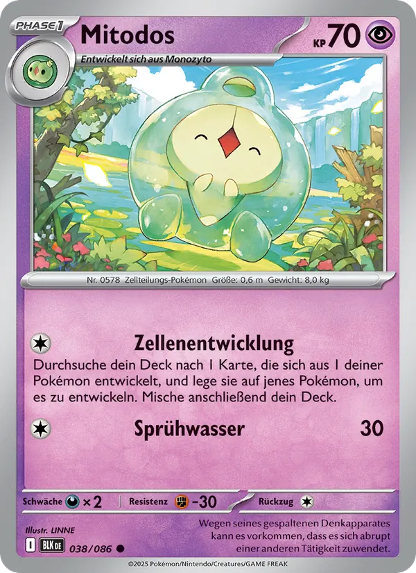 Mitodos (Schwarze Blitze #038/86)