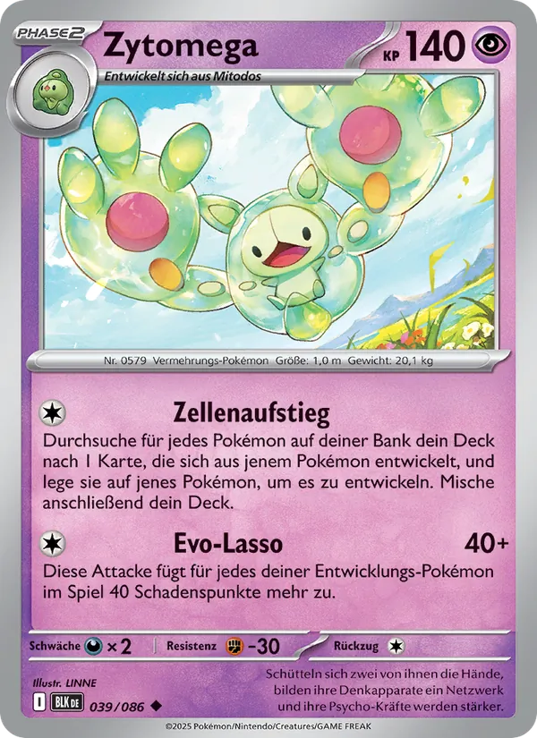 Zytomega (Schwarze Blitze #039/86)