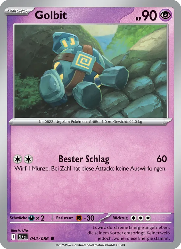Golbit (Schwarze Blitze #042/86)
