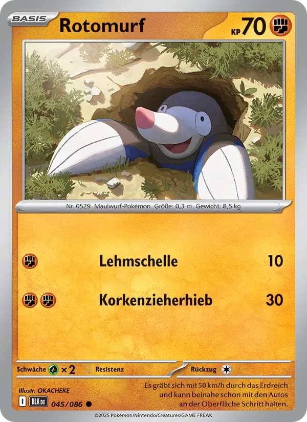 Rotomurf (Schwarze Blitze #045/86)