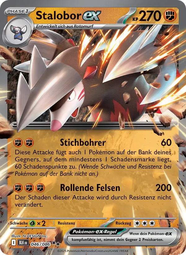 Stalobor-ex (Schwarze Blitze #046/86)