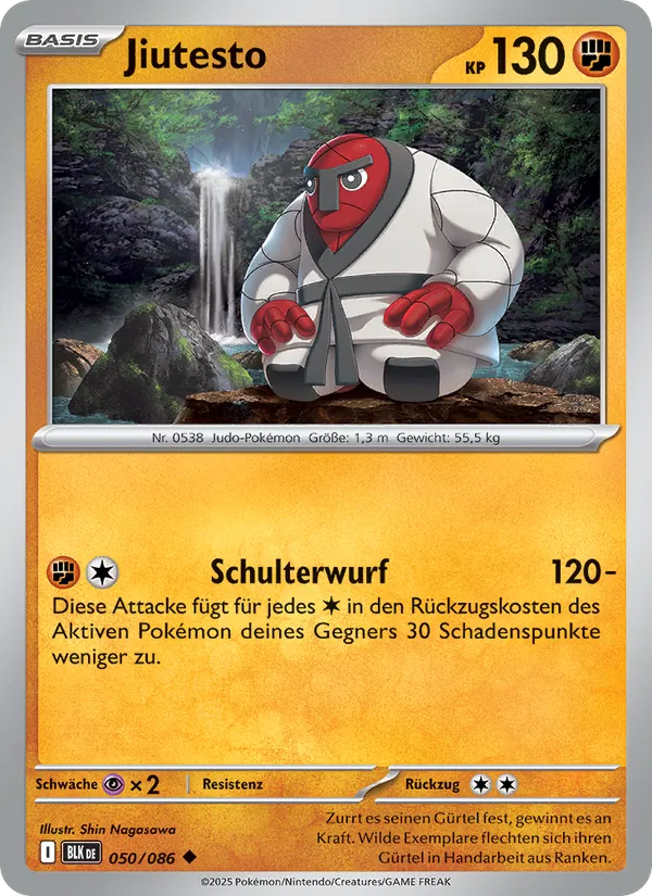 Jiutesto (Schwarze Blitze #050/86)