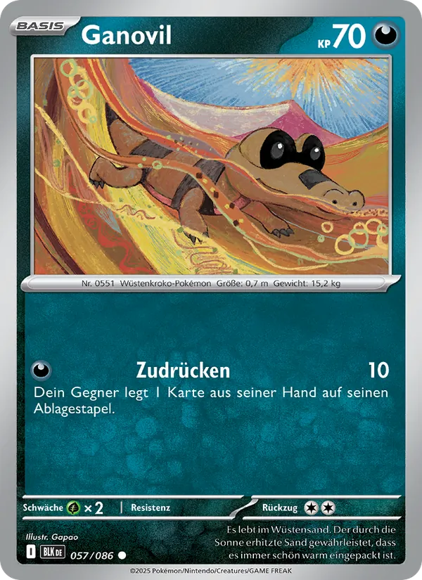 Ganovil (Schwarze Blitze #057/86)