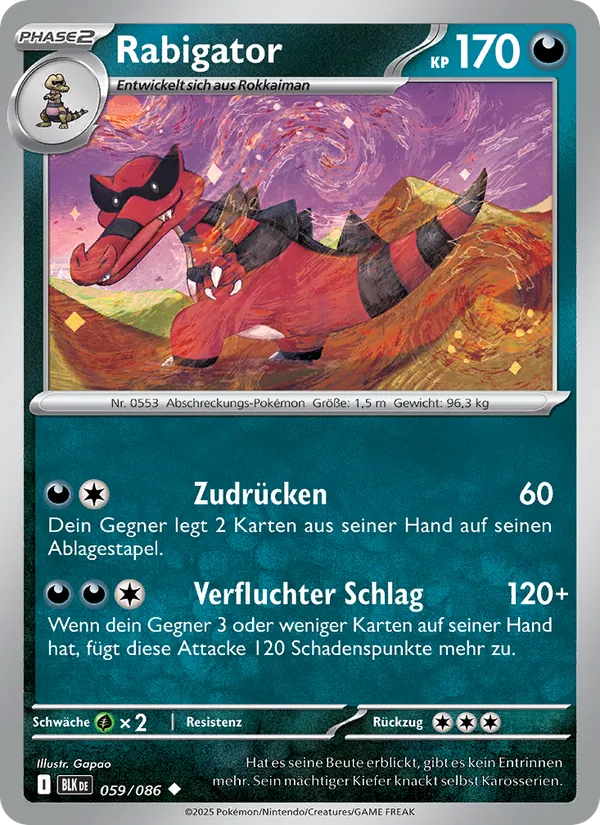 Rabigator (Schwarze Blitze #059/86)