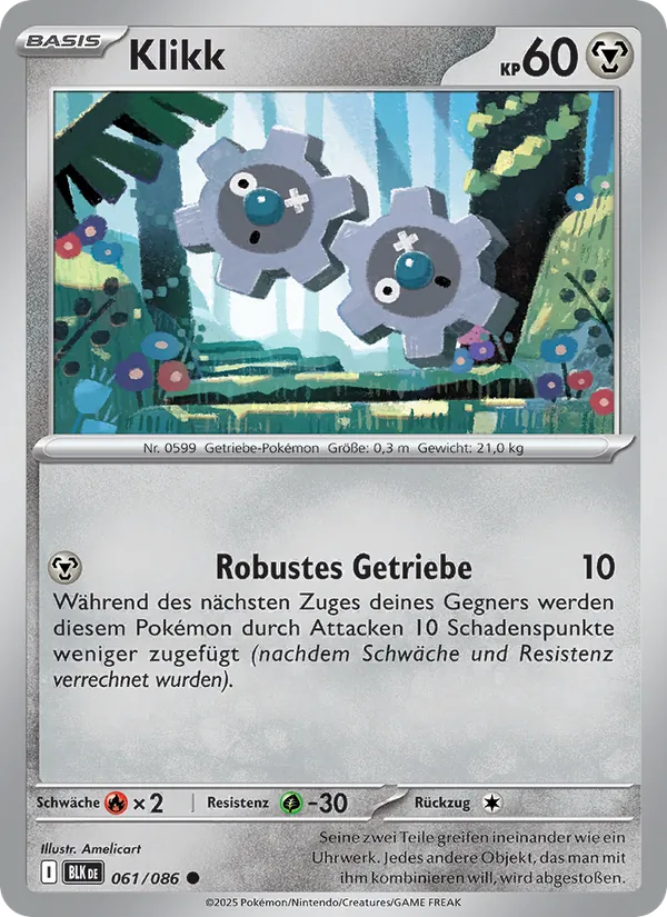 Klikk (Schwarze Blitze #061/86)
