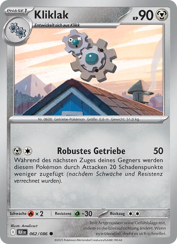 Kliklak (Schwarze Blitze #062/86)
