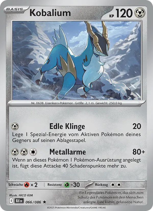 Kobalium (Schwarze Blitze #066/86)