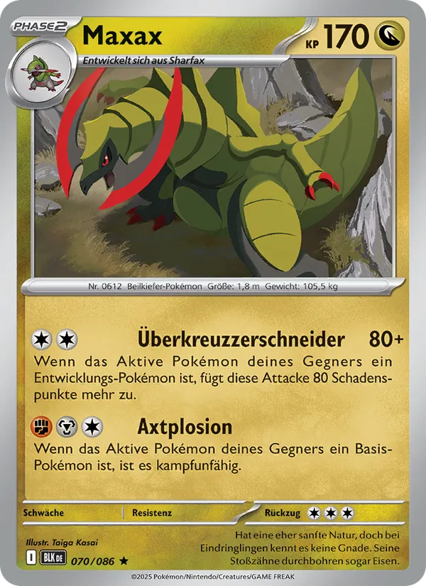 Maxax (Schwarze Blitze #070/86)