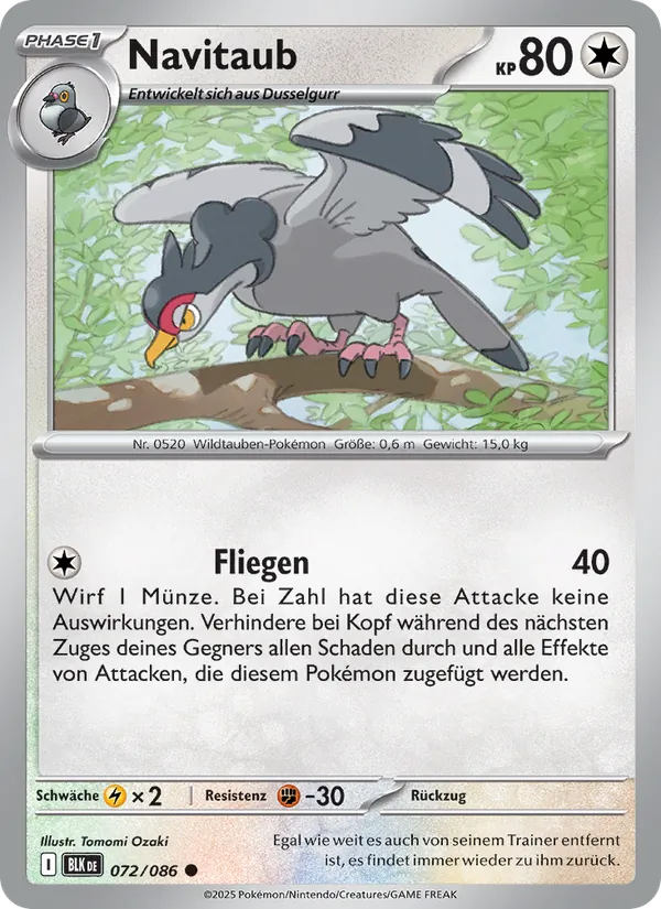 Navitaub (Schwarze Blitze #072/86)