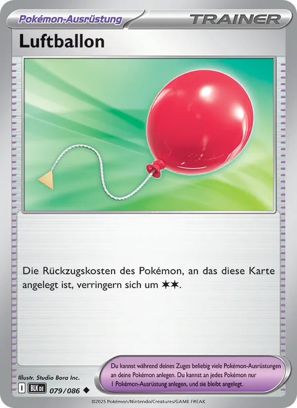 Luftballon (Schwarze Blitze #079/86)