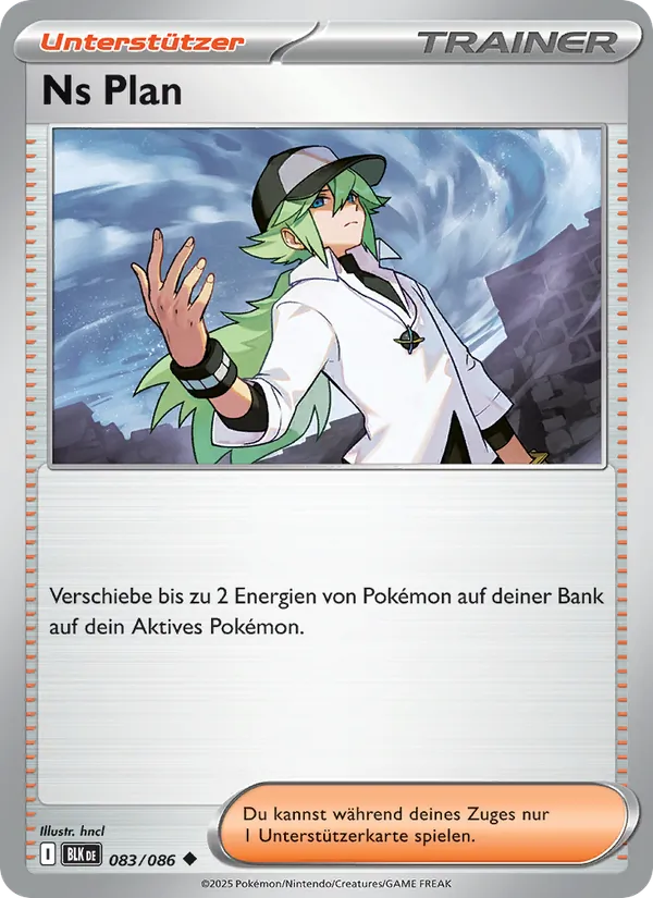 Ns Plan (Schwarze Blitze #083/86)