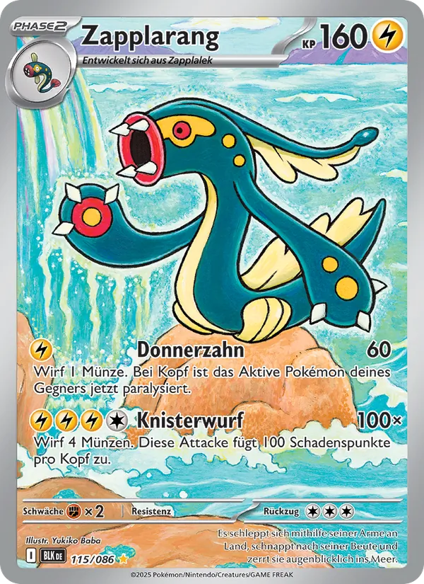 Zapplarang (Schwarze Blitze #115/86)