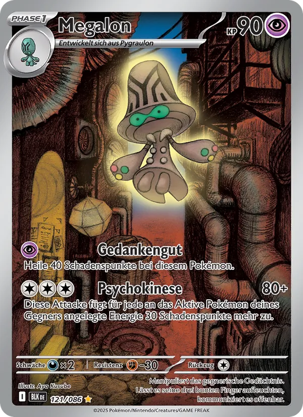 Megalon (Schwarze Blitze #121/86)
