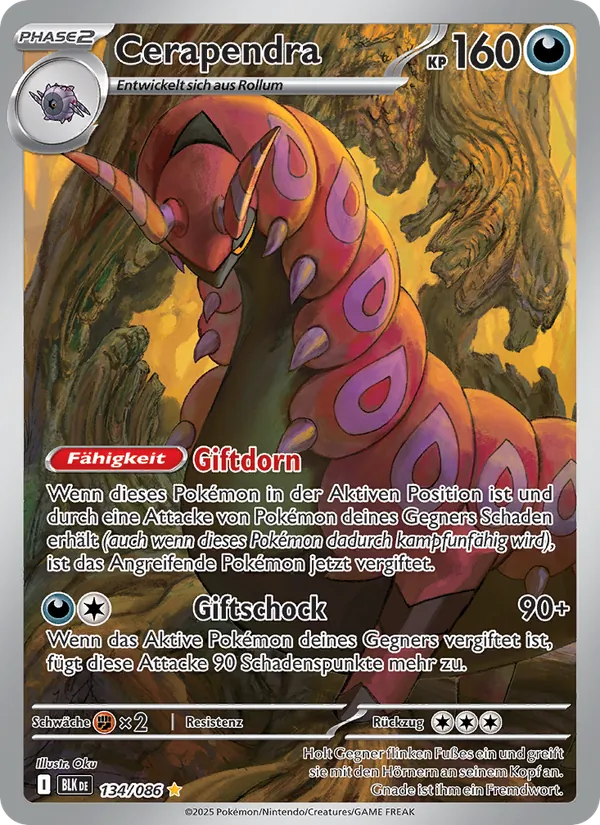 Cerapendra (Schwarze Blitze #134/86)