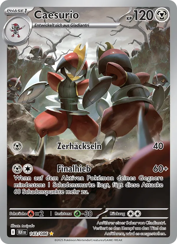 Caesurio (Schwarze Blitze #143/86)