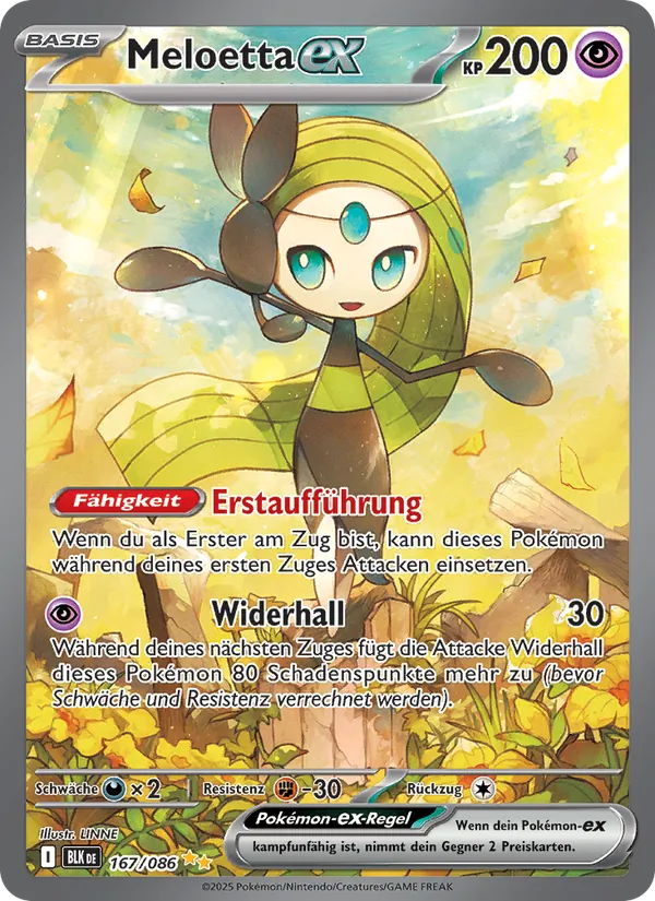 Meloetta-ex (Schwarze Blitze #167/86)