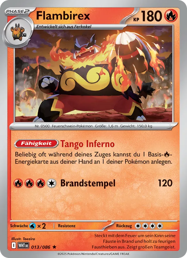 Flambirex (Weiße Flammen #013/86)