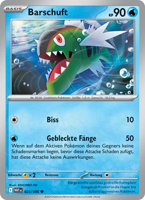 Barschuft (Weiße Flammen #024/86)