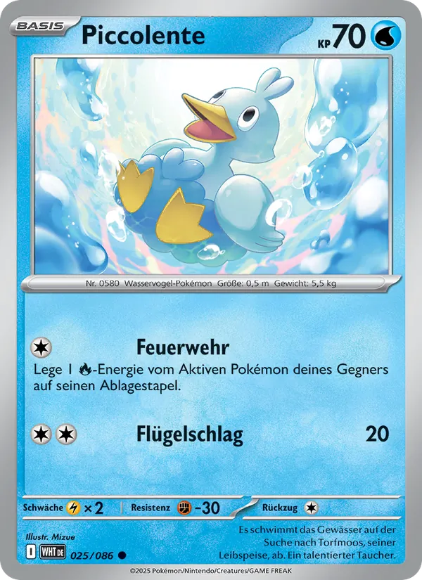 Piccolente (Weiße Flammen #025/86)