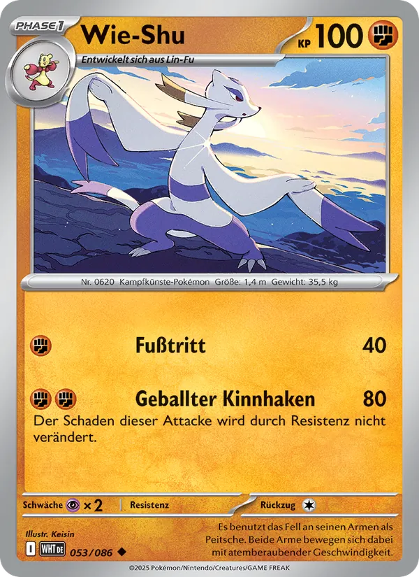 Wie-Shu (Weiße Flammen #053/86)
