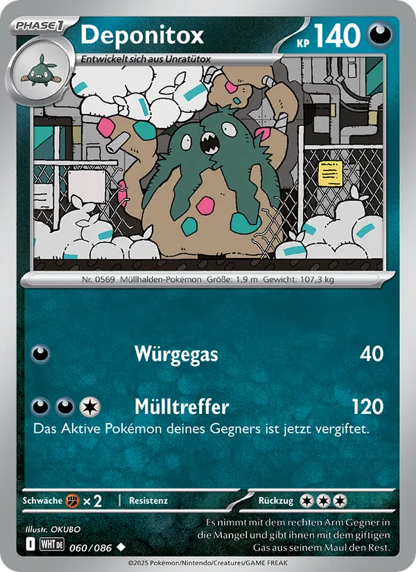 Deponitox (Weiße Flammen #060/86)