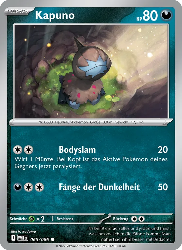 Kapuno (Weiße Flammen #065/86)