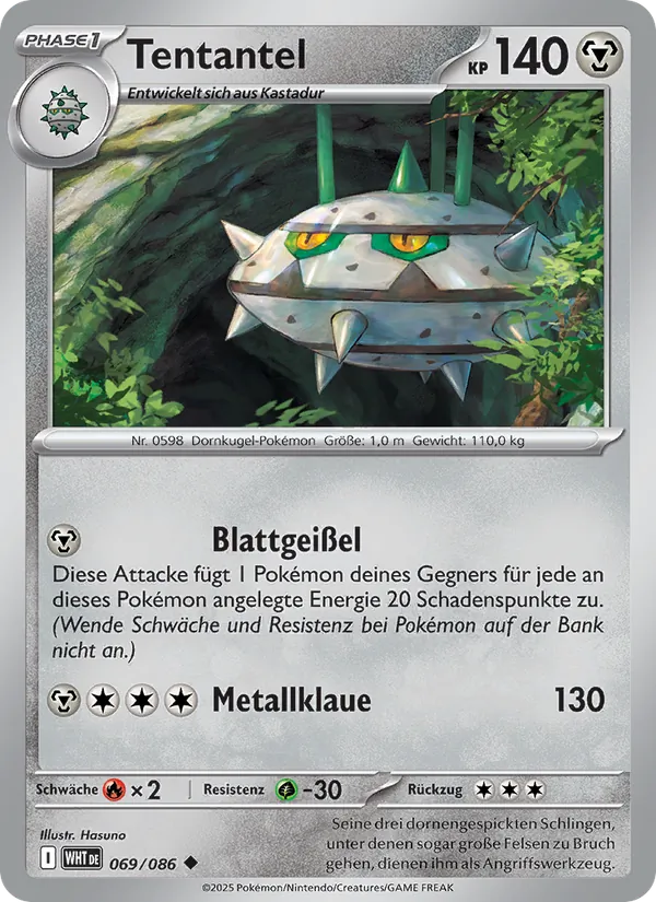 Tentantel (Weiße Flammen #069/86)