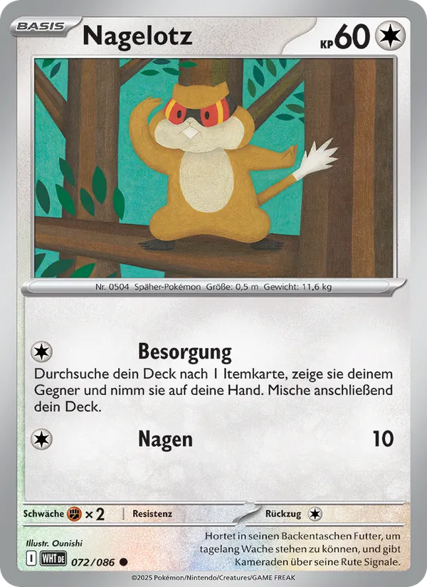 Nagelotz (Weiße Flammen #072/86)