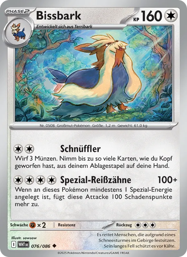 Bissbark (Weiße Flammen #076/86)