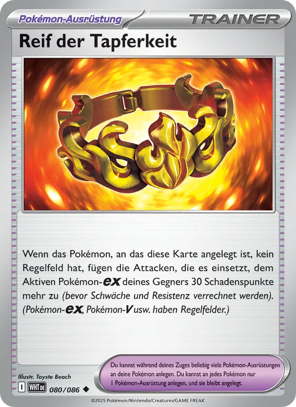 Reif der Tapferkeit (Weiße Flammen #080/86)
