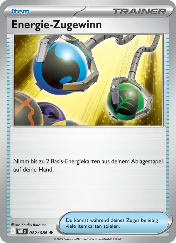 Energie-Zugewinn (Weiße Flammen #082/86)