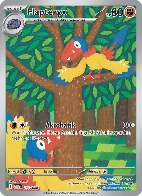 Flapteryx (Weiße Flammen #131/86)