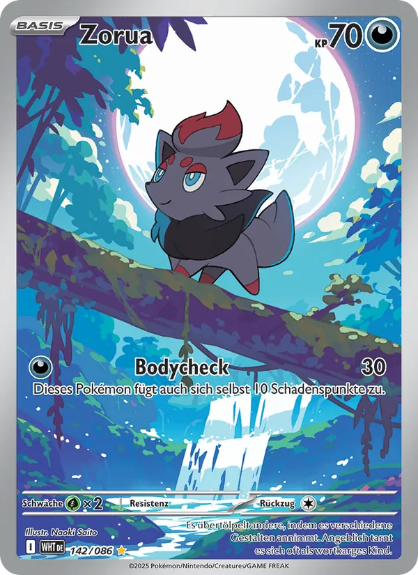 Zorua (Weiße Flammen #142/86)