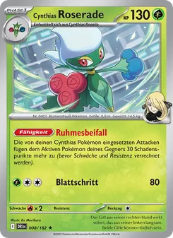 Cynthias Roserade (Ewige Rivalen #008/182)