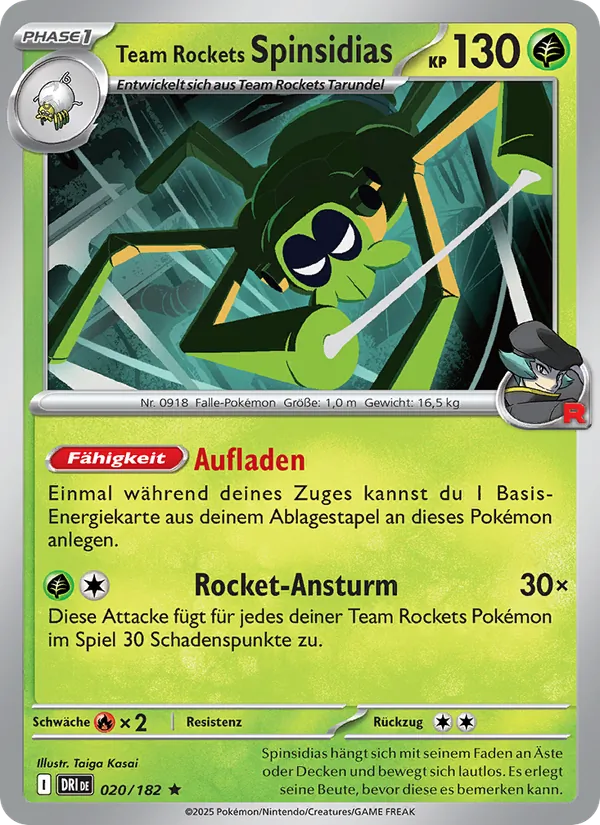Team Rockets Spinsidias (Ewige Rivalen #020/182)