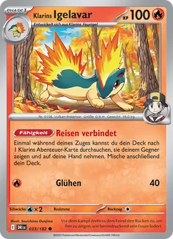 Klarins Igelavar (Ewige Rivalen #033/182)
