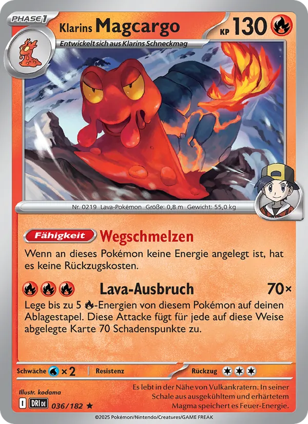 Klarins Magcargo (Ewige Rivalen #036/182)