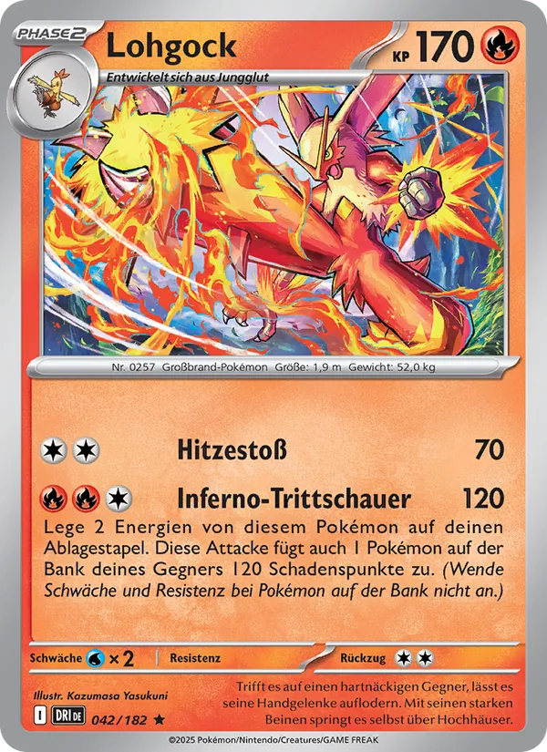 Lohgock (Ewige Rivalen #042/182)
