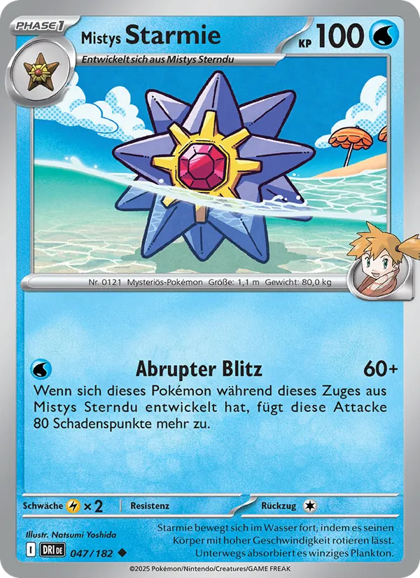 Mistys Starmie (Ewige Rivalen #047/182)
