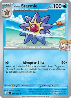 Mistys Starmie (Ewige Rivalen #047/182)