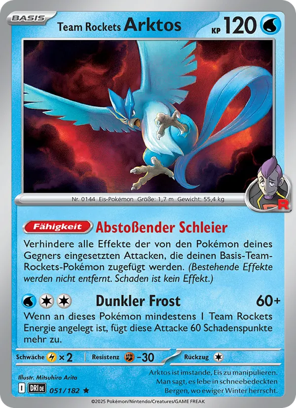 Team Rockets Arktos (Ewige Rivalen #051/182)