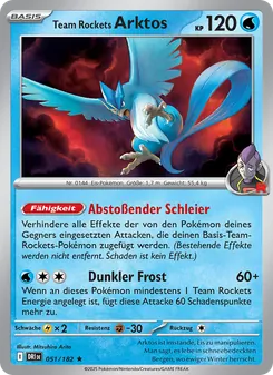 Team Rockets Arktos (Ewige Rivalen #051/182)