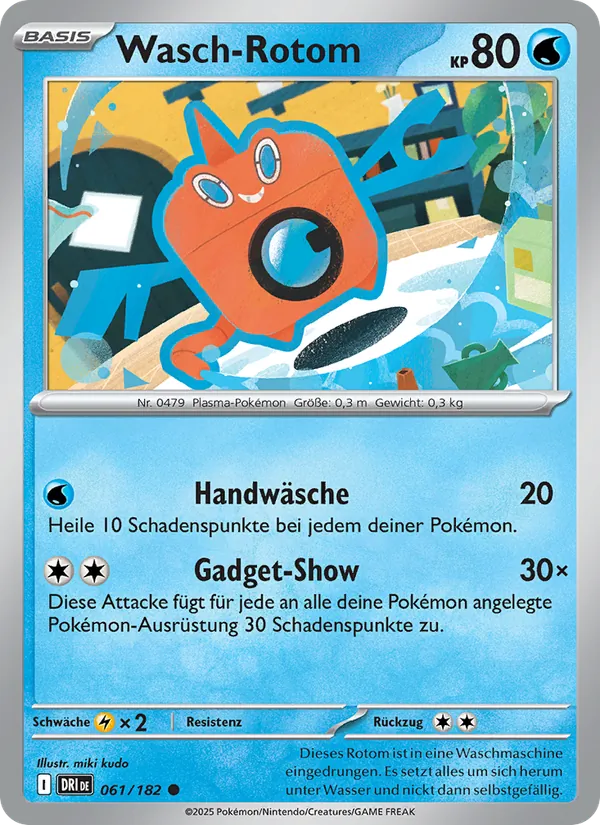 Wasch-Rotom (Ewige Rivalen #061/182)