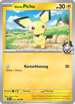 Klarins Pichu (Ewige Rivalen #071/182)