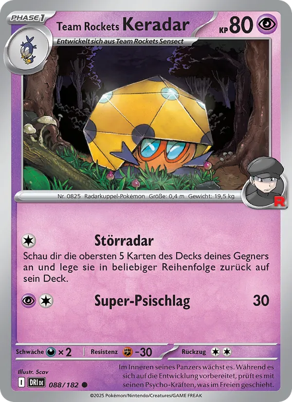 Team Rockets Keradar (Ewige Rivalen #088/182)