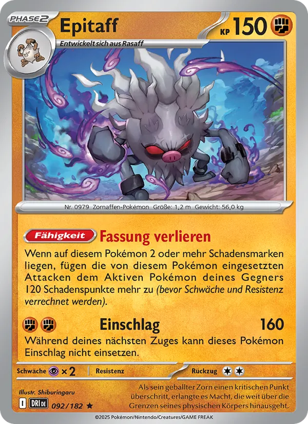 Epitaff (Ewige Rivalen #092/182)
