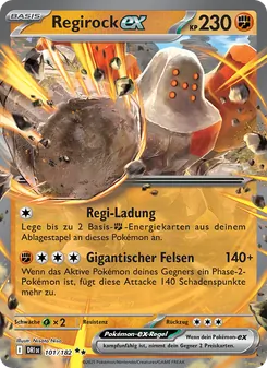 Regirock-ex (Ewige Rivalen #101/182)
