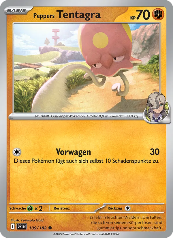 Peppers Tentagra (Destined Rivals #109/182)