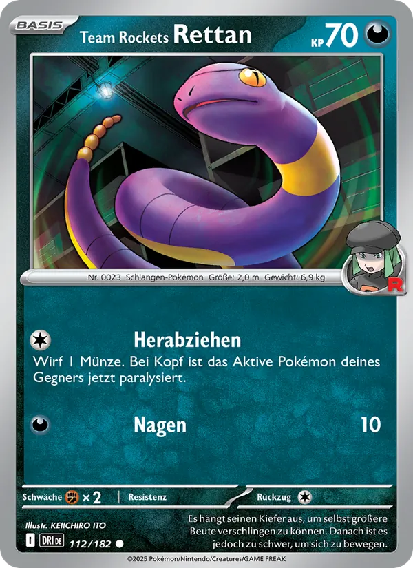 Team Rockets Rettan (Destined Rivals #112/182)