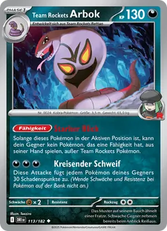 Team Rockets Arbok (Ewige Rivalen #113/182)